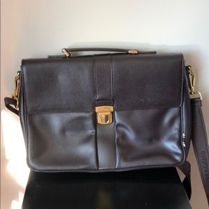salvatore ferragamo mens briefcase